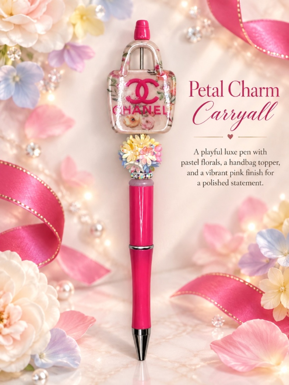 Petal Charm Carryall Pen